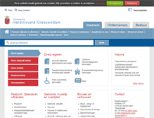 Tablet Screenshot of hardinxveld-giessendam.nl